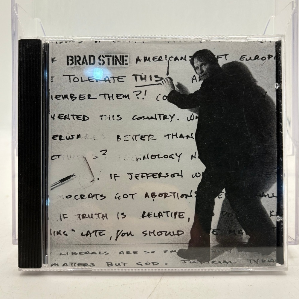Brad Stine Tolerate‎ This! Live Stand Up Comedy CD 2005 Right Minded Records